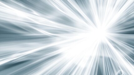 Poster - Abstract light burst, radiating energy, digital art, possible use for technology background