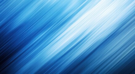 Poster - Abstract blue background with flowing gradient textures creating a serene and calming atmosphere for digital designs and creative projects