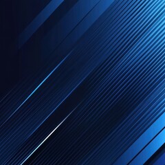 Poster - Abstract dark blue diagonal lines pattern with soft gradients and modern design elements suitable for background, wallpaper, or graphic projects