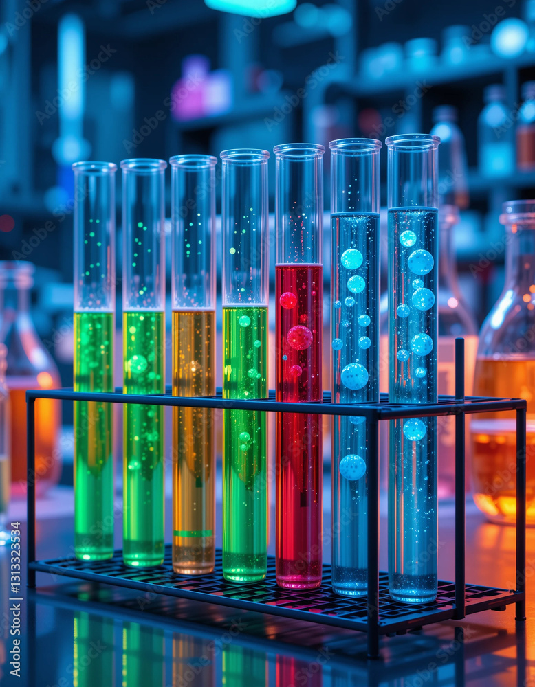 Crystal Lab Testing Crystal Clear Test Tubes β Essential Laboratory Glassware for Chemistry ...