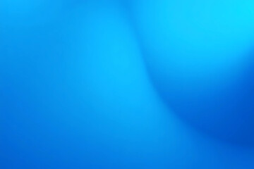 Poster - Gradient blue abstract background with a soft curve and smooth lighting.