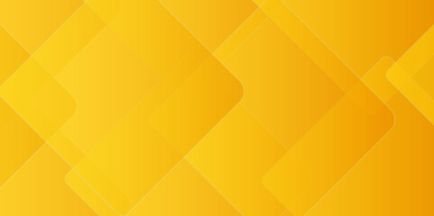 Poster - Abstract modern orange, yellow pattern geometric luxury gradient line background random square shape design. 3d shadow effects, modern design template background. layered geometric triangle shapes.