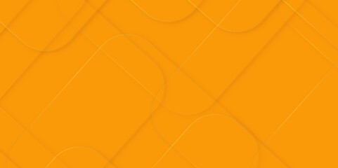 Poster - Abstract modern orange, yellow pattern geometric luxury gradient line background random square shape design. 3d shadow effects, modern design template background. layered geometric triangle shapes.