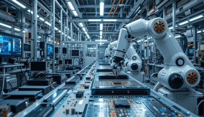 Poster - Advanced Robotics in High-Tech Manufacturing Environment