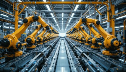 Poster - Advanced Robotics in Modern Automated Manufacturing Facility