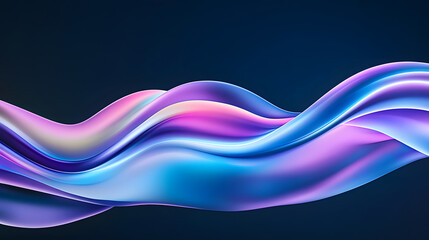 digital purple and blue fantasy curves abstract graphic poster background