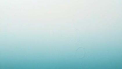 Poster - Soft Gradient Background in Light Blue and White Tones