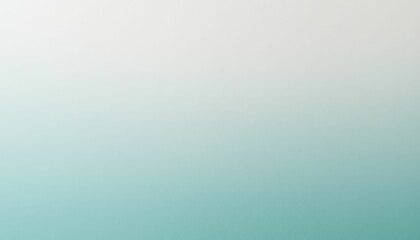 Poster - Soft Minimalist Background with Light Teal and White Gradient Color
