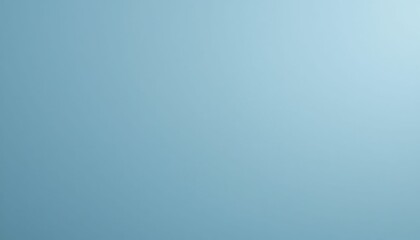 Poster - Soft Blue Gradient Background for Design and Creative Projects