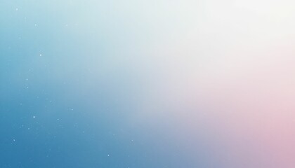 Poster - Soft Gradient Background with Blue and Pink Tones and Sparkles