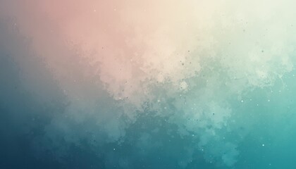 Poster - Soft Abstract Gradient Background in Shades of Pink and Blue