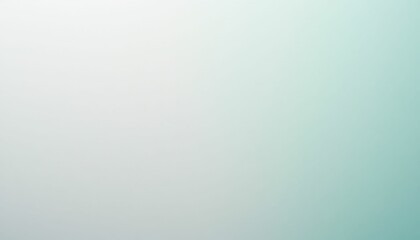 Poster - Soft Gradient Background in Subtle Green and White Tones