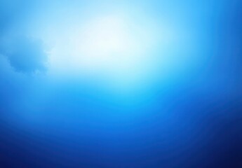 Poster - Tranquil Deep Blue Water Background with Soft Light and Gentle Gradients Creating Serene Underwater Atmosphere for Relaxation and Peaceful Imagery