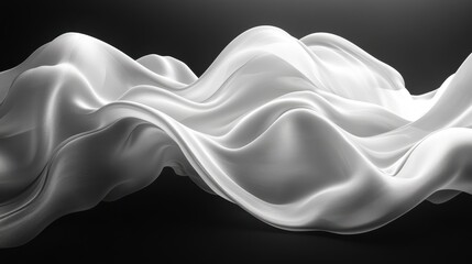 Poster - black and white abstract background