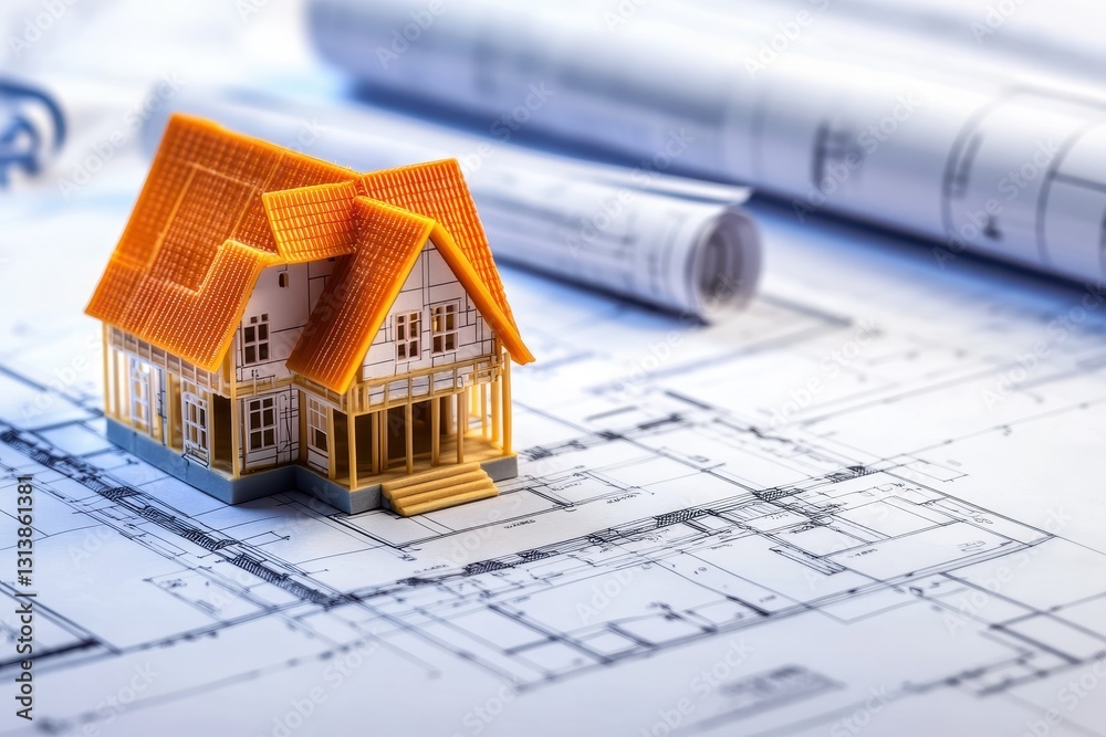 Construction project underway: turning detailed blueprints into a solid ...