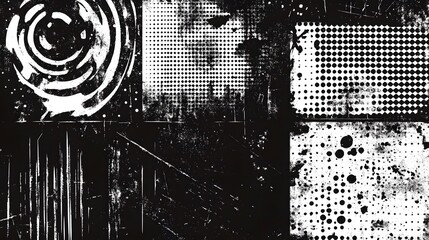 Poster - Surreal Vortex of Experimental Abstractions and Dark Mystical Elements