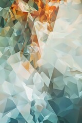 Poster - Explore this vibrant low poly background artwork featuring a unique blend of colors and geometric shapes. Perfect for digital designs and creative projects.