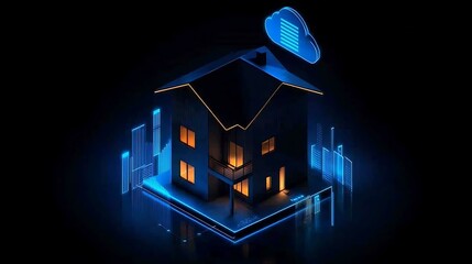 Poster - Visually Striking Smart Home Concept with Cloud Integration