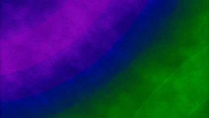 Poster - Vibrant Abstract Texture Dark Green and Purple Diagonal Design