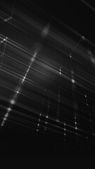 Leinwandbilder - Network connections expanding in technological data transfer visualization