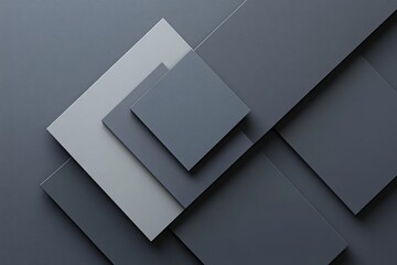 Poster - a black and white photo of a pattern of squares. dark blue background with diagonal shapes, a simple