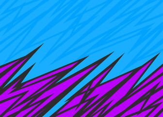 Poster - abstract background with rough and jagged lines pattern and with some copy space area