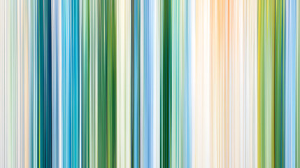 Poster - Abstract lines of colorful stripes digital art contemporary design modern aesthetic vertical perspective
