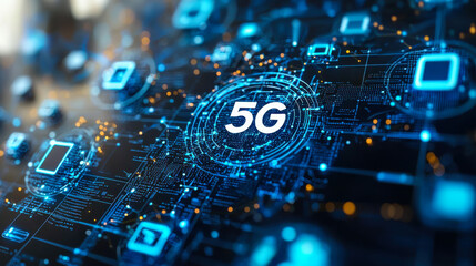 Poster - exploring advanced 5g technology and its impact on digital connectivity in urban environments