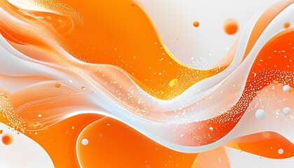 Poster - Fluid motion abstract art digital creation colorful waves vibrant environment close-up viewpoint visual harmony