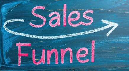 Poster - A colorful chalkboard illustration depicting the concept of a 