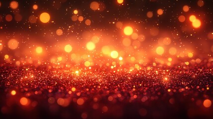 Poster - Festive Bokeh Lights and Fireworks Background for New Year Celebrations
