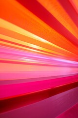 Poster - Vertical Abstract ark neon background with abstract lines and rays.