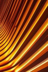 Poster - Vertical Abstract ark neon background with abstract lines and rays.