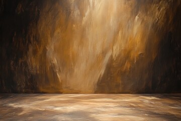 Poster - High quality artistic studio background with brush strokes and realistic lighting for creative projects