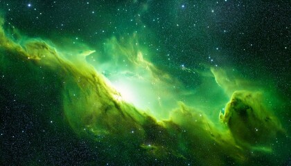 abstract green space background