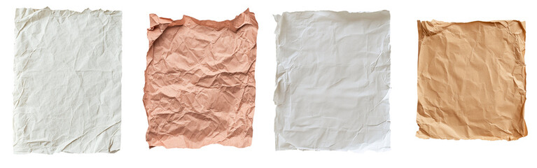 Poster - A torn and elongated paper strip with a rough, tactile quality and irregular edges, perfect for incorporating into craft, design, and scrapbooking projects, is shown isolated on a transparent