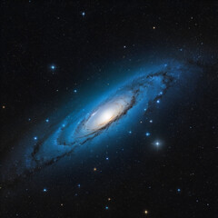 The cosmos filled with countless stars.
