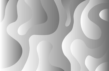 Poster - Background gray shape image for multipurpose used