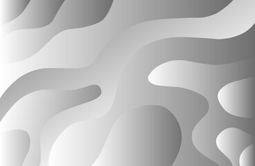 Poster - Background gray shape image for multipurpose used