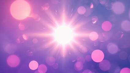 Poster - Blur light pink reflection for abstract backdrop.