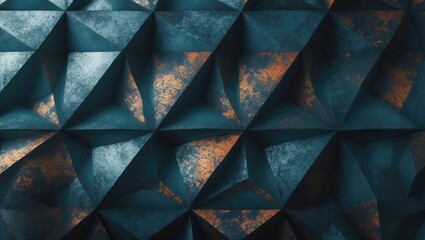 Poster - geometric decorative background texture with an abstract quality