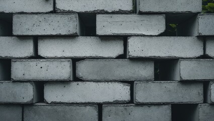 Poster - background texture, shape, and pattern of walls or walls constructed from light brick material or white brick
