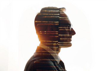 Poster - Picture of person successfully working generative AI image