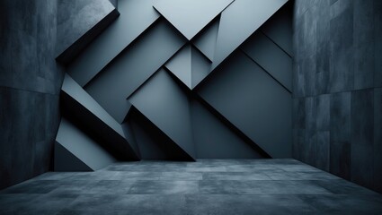 Aufkleber - modern geometric background