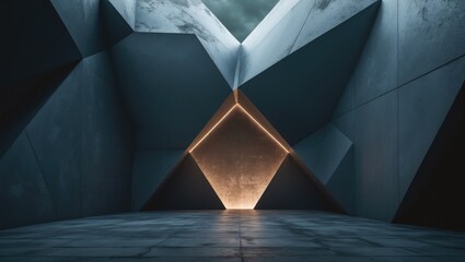 Aufkleber - modern geometric background