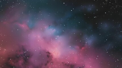 Wall Mural - background with stars and nebula