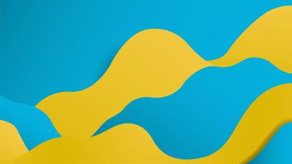 Fototapete - Abstract Pastel Waves Background Elegant Fluid Design