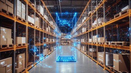 Poster - AI-driven warehouse with automated inventory management