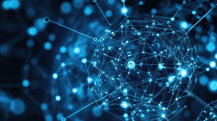 Poster - corporate network visualization with data sharing and cloud technology.