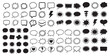 © logodesign11 - Hand-drawn speech bubbles Comic speech bubbles, bursts, explosions, and cloud shapes in black outlines. Perfect for comic Comic burst explosion vector, comic boom elements, and speech bubbles in black